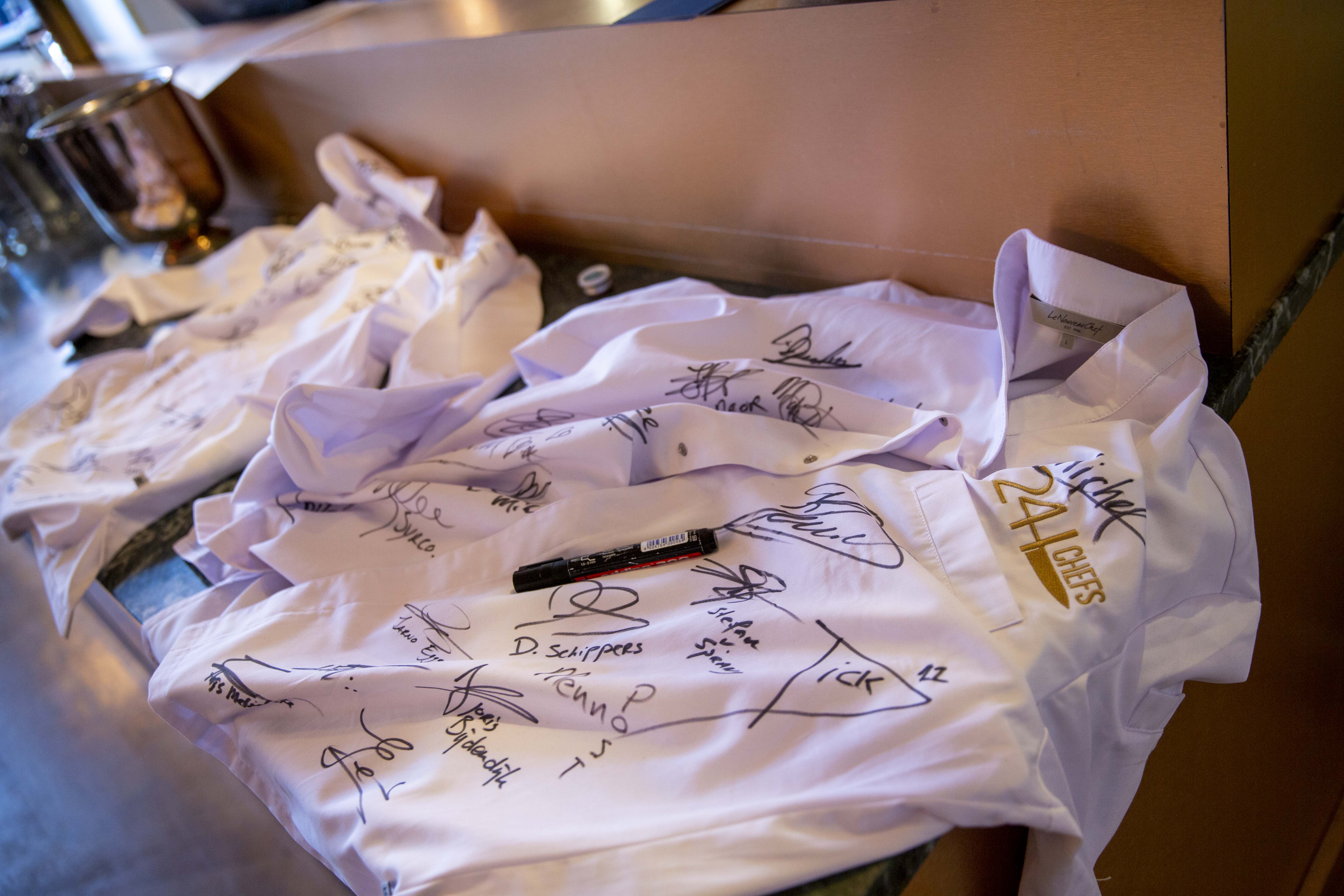Gesigneerde 24H Chefs koksbuis